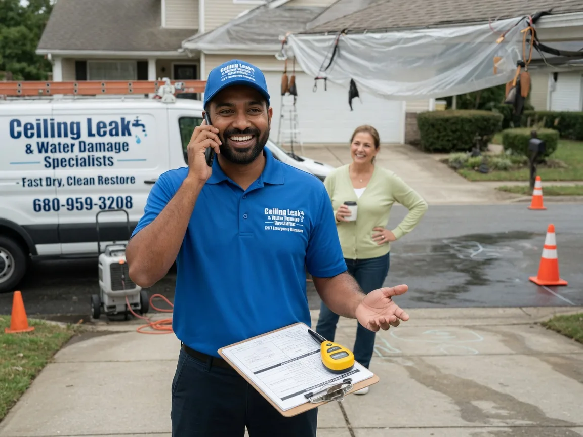 Ceiling Leak Cleanup Culver, IN FAQs
